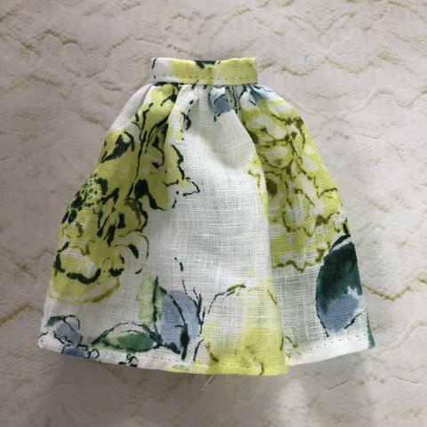 No.6027りかちゃんの花柄のスカート