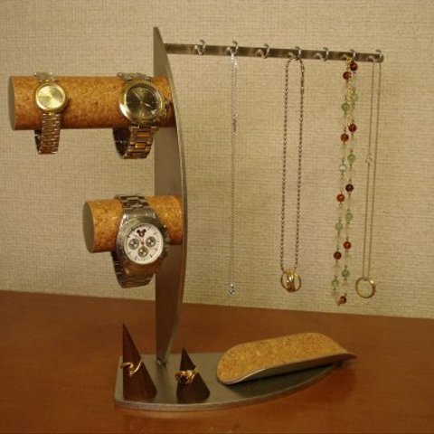 腕時計スタンド　アクセサリー、腕時計、ネックレス、指輪スタンド