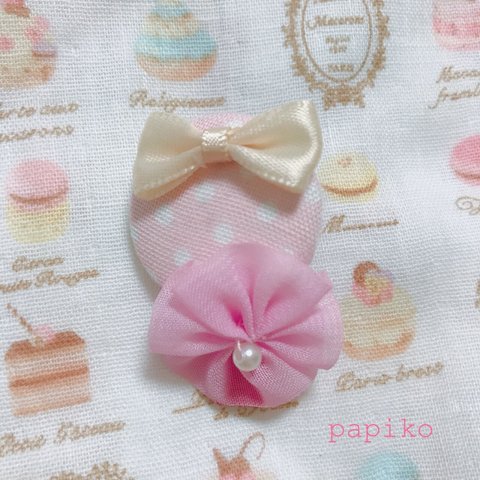 パルテル♡ヘアクリップ🎀