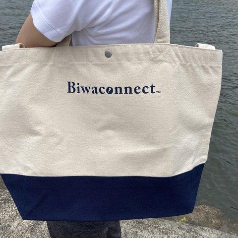 Biwaconnect２wayトートバッグ　価格の10％はびわ湖の環境保全に！