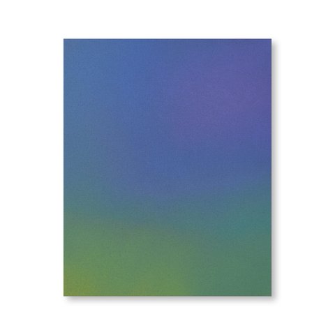 【移ろう光】インテリアアート - 虹 グラデーション 抽象画 (B-#2)