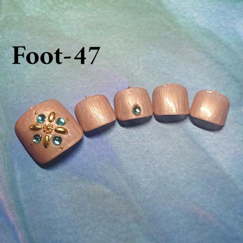 フットネイルチップ   Foot-47