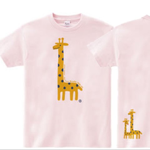 giraffe☆キリン　WM～WL•S～XL Tシャツ【受注生産品】