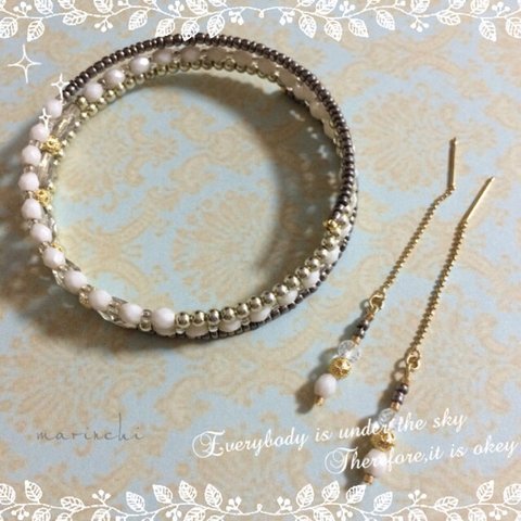 ピアス&ブレスレット