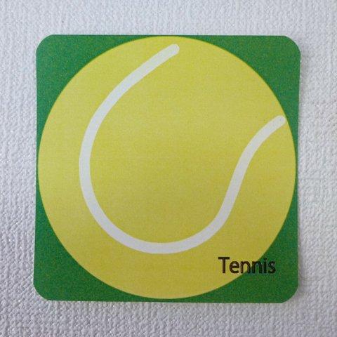 【国内送料無料】テニスボール　メッセージカード　24枚入り
