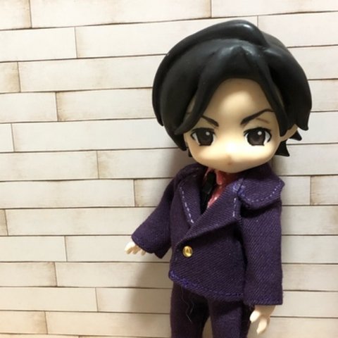 オビツ11用スーツ(紫)