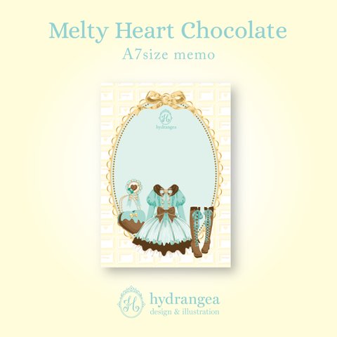 【Melty Heart Chocolate-mint dress-】バラメモ