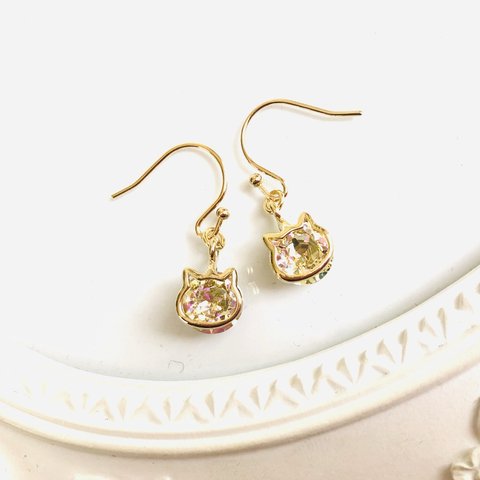 【人気】Swarovski 😸ジュエリークリップピアス❤︎イヤリング