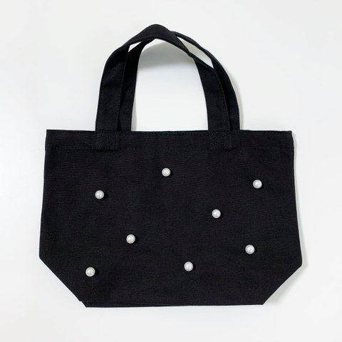 パールミニbag  / black