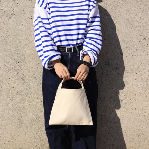 one handle bag 【オフホワイト】