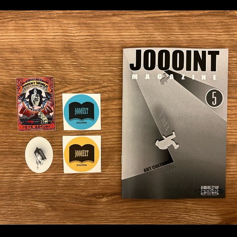 【NO.5】JOOOINT STICKERS 4枚セット