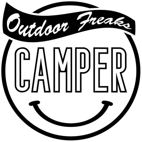 カッティングシート camper smile ステッカー 車外アクセサリ