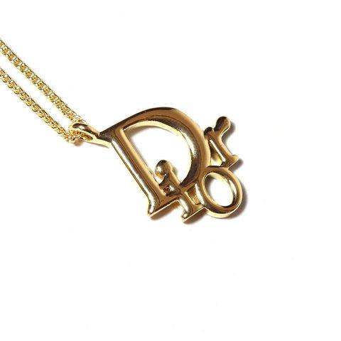 「Christian Dior」 Vintage Gold Tone Necklace