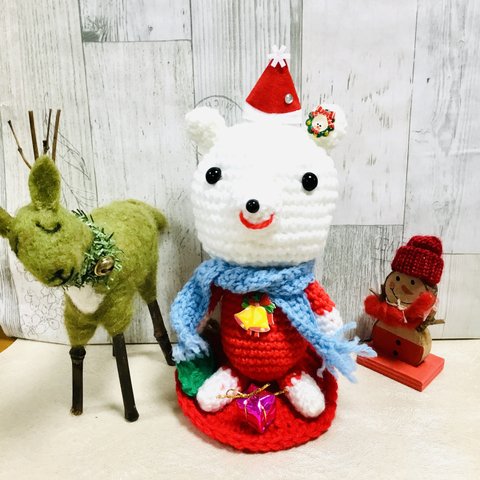 クリスマスベアーと仲間たち🐻🦌⛄️