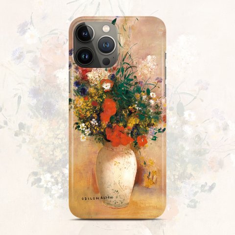 オディロン・ルドン Vase of Flowers iPhone13プロマックス