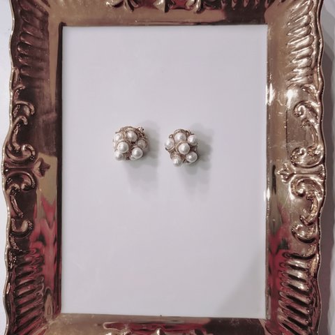 ❥❥コットンパール ピアス(イヤリング)❥❥