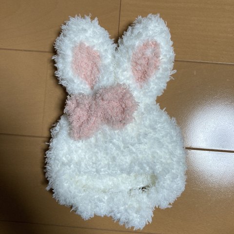 うさぎさん　ボンネット 