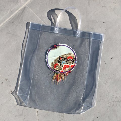 Clear totebag:采