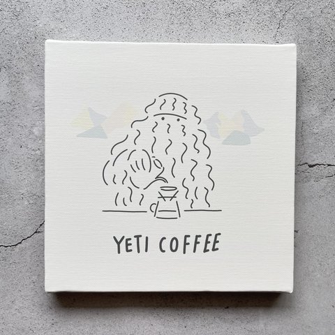 ウォールアート『YETI COFFEE 』