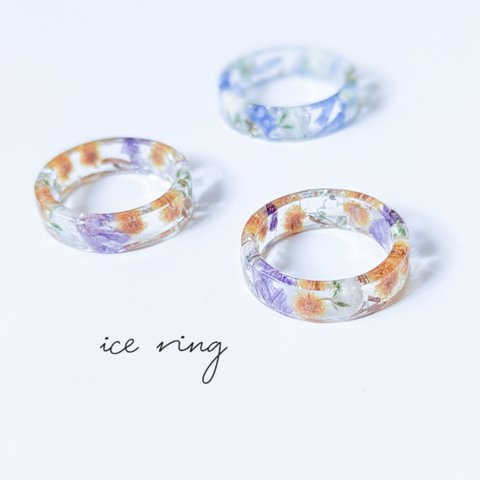 ice flower ring