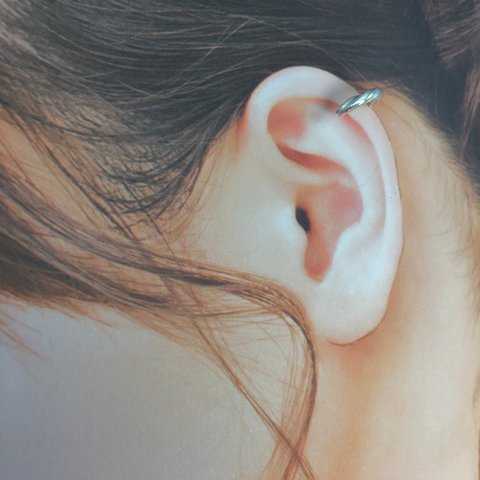 【螺旋 耳飾り】-純銀-