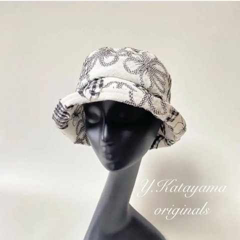 linen×silk cloche