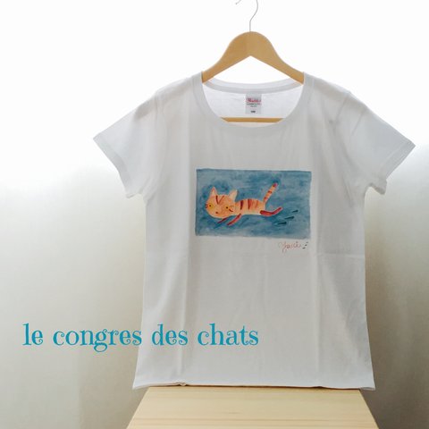 て、て、て　まうちゃんＴシャツ（レディース）