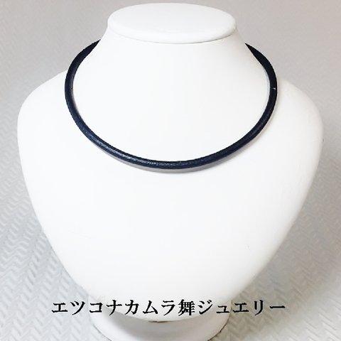 本牛革ひもチョーカー6mm 50cm