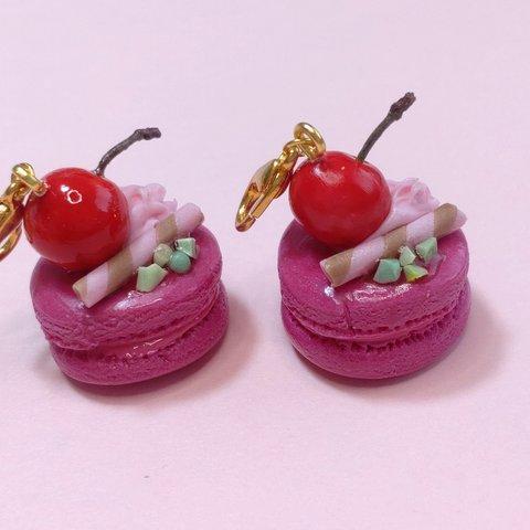 【Sale】さくらんぼ🍒マカロン