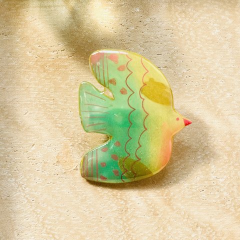 陽射しの鳥＊brooch