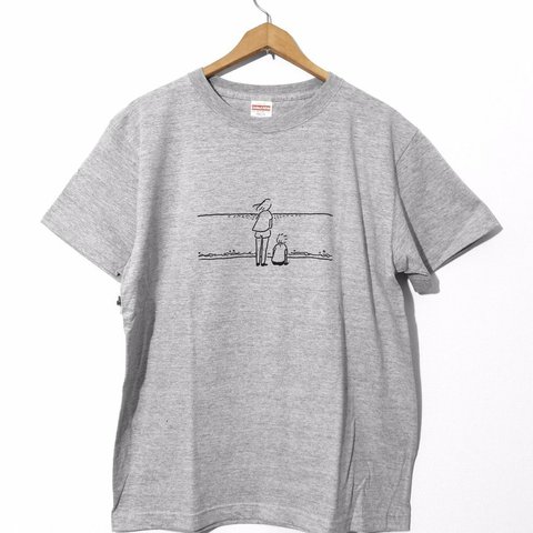 『umi』 Tシャツ （グレー）