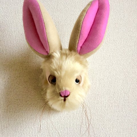 ANIMAL TROPHY Rabbit・ウサギ(フェルト仕様) S.size