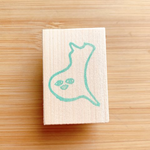 「茨城」キモかわはんこ