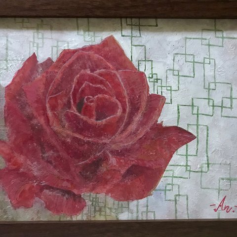 原画『皐月の華』額縁付き