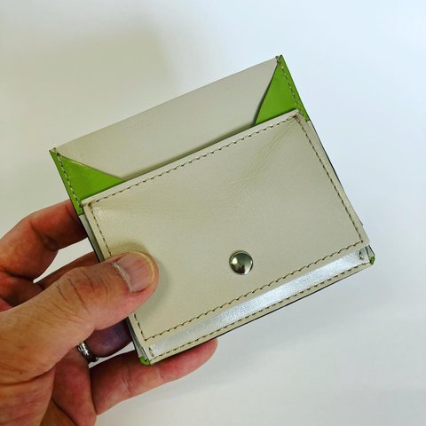 Fuji coin case〜小銭とカード入れ〜(スムースレザー)