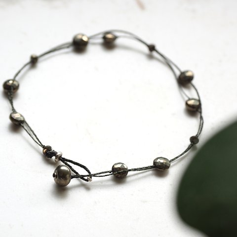 -Pylite- double Anklet