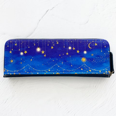 星たちの輝き ペンケース / 筆箱 月 星座