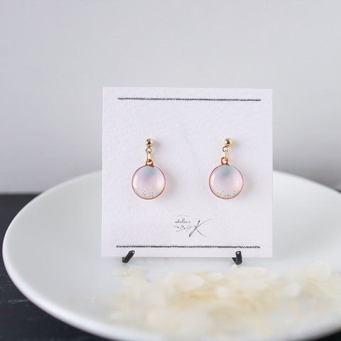 one grain「桜」ピアス・イヤリング