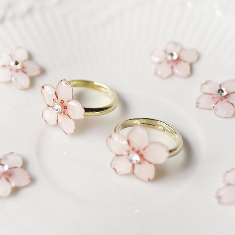 Sakura ring｜桜の花のリング 指輪 春 入学卒業