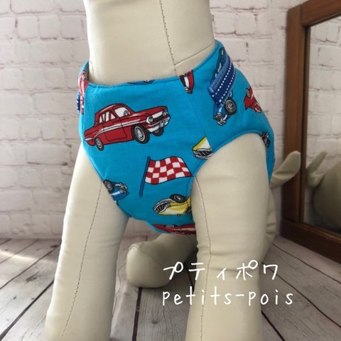 犬猫ハーネス　レトロポップ　くるま