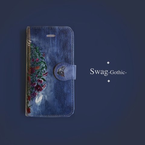Swag -Gofhic-　手帳型スマホケース