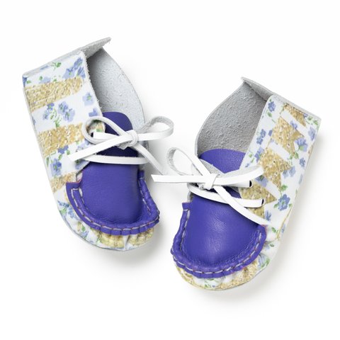 タイムカプセルBOXベビー靴（baby flower）