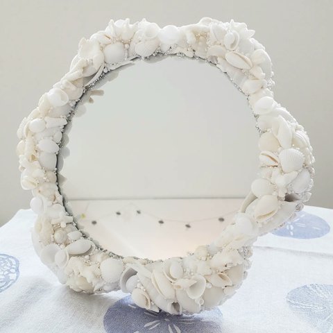 ✤purewhite shellmirror✤