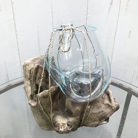 金魚鉢 アクアリウム 水草 インドネシア バリ島 流木ガラス 