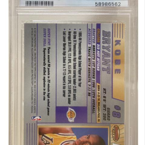 PSA10 コービーブライアント/KOBE BRYANT BOWMANS BEST ルーキーカード(検索用)マイケルジョーダン　レブロンジェームズ