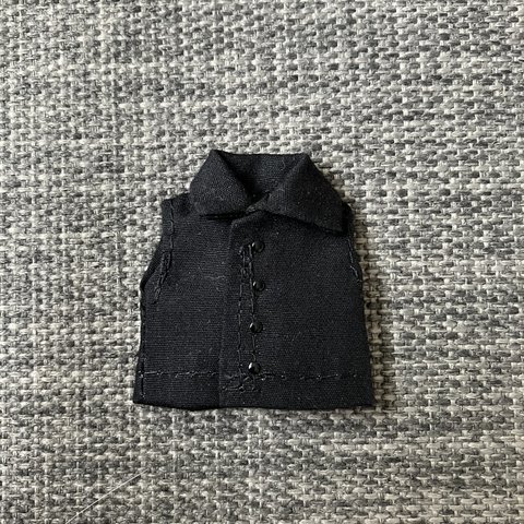 オビツ11 ノースリーブシャツ　black