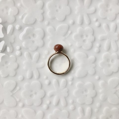 【 No.113 】おばあちゃんの指輪（赤瑪瑙）