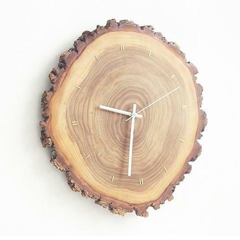 木製壁掛け時計　ウォールクロック