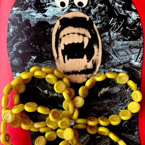 【6コセット】JIRI＊IVANA #czech beads #チェコビーズDaisy 12㎜　yellow/bronze matte