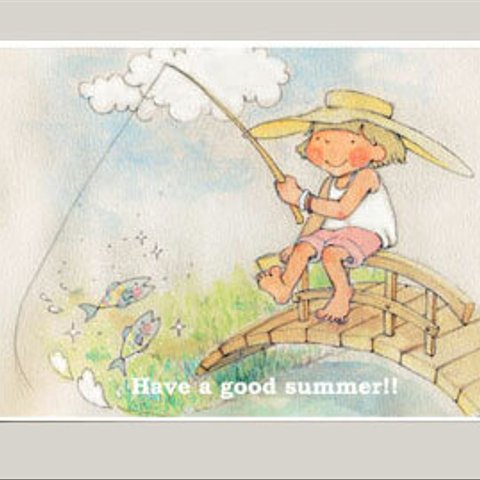 ポストカード４枚セット　Have a Good Summer!!　(spc-049)